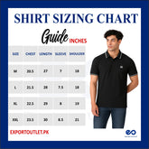 AX Signature Polo Shirt Black– Contrast Collar Edition